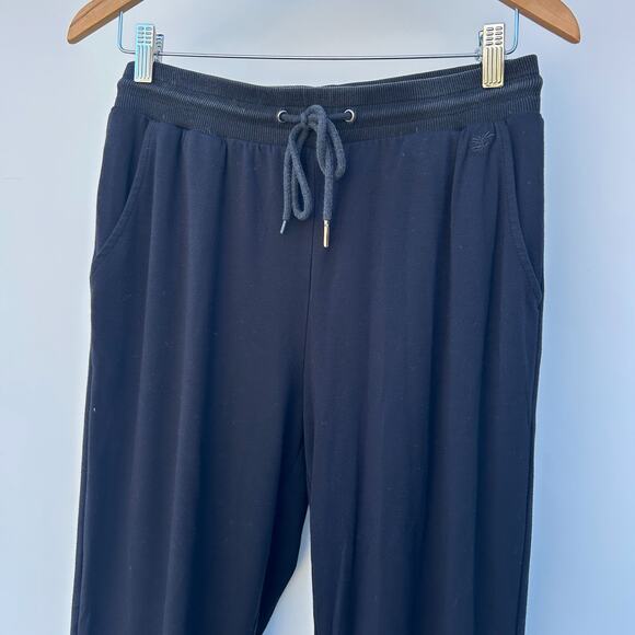 Cozy Earth Women’s Bamboo Joggers Sweatpants Black Medium Soft Stretchy Pants - Picture 6 of 11